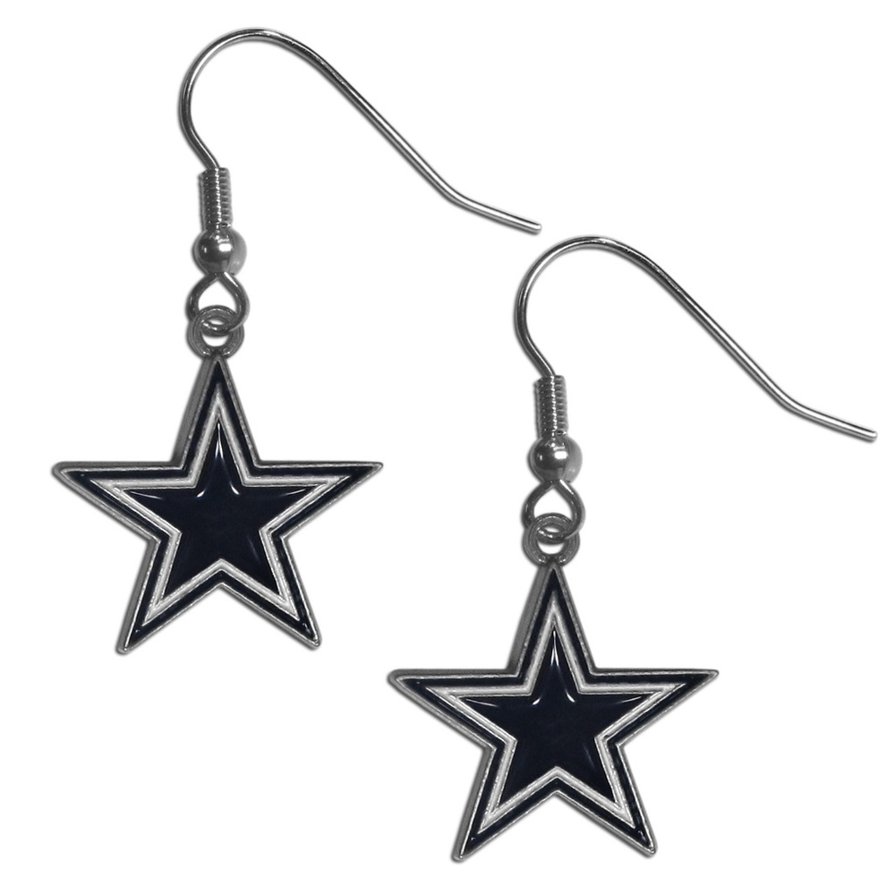 Dallas Cowboy Dangle Earrings